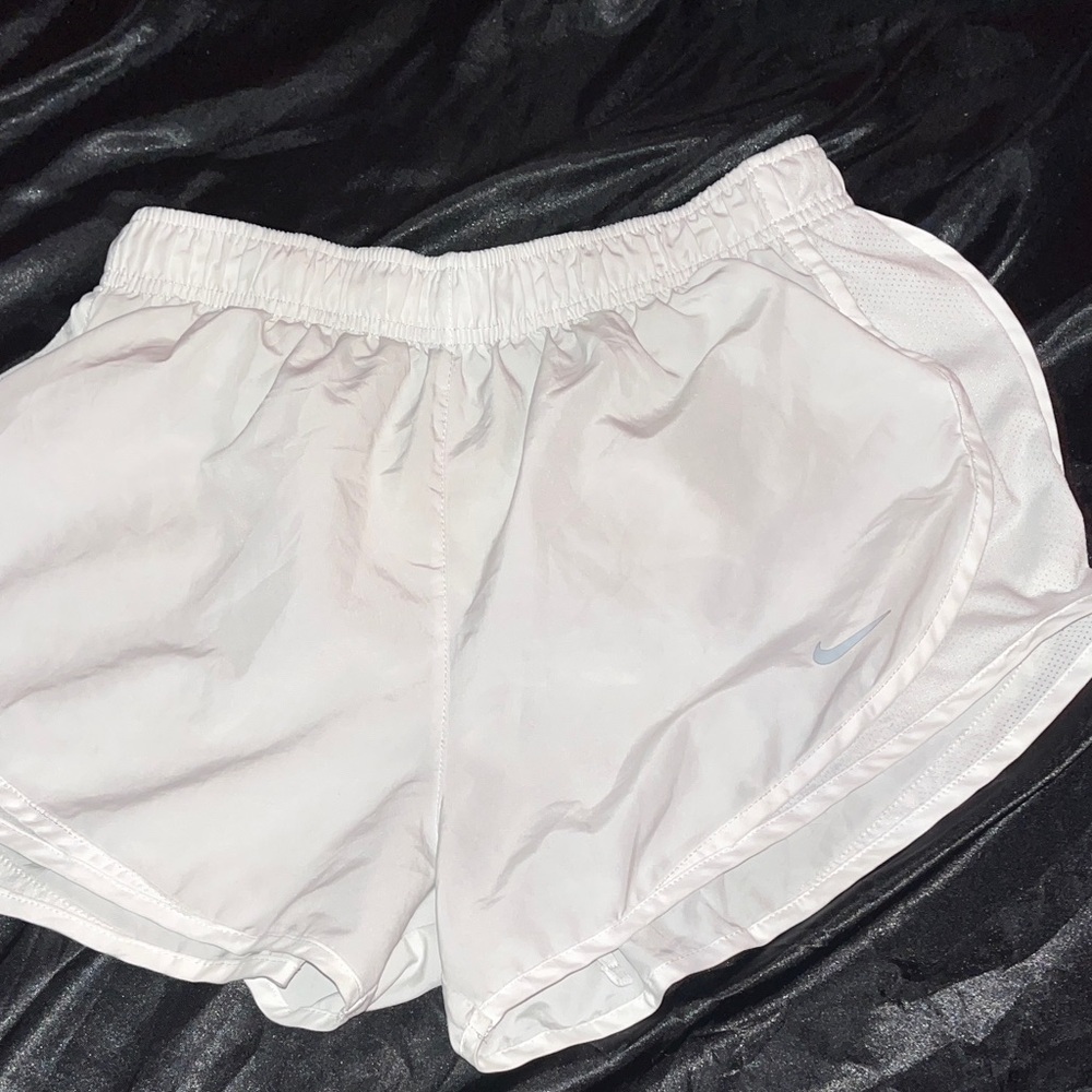 Nike Women's White Athletic Shorts
